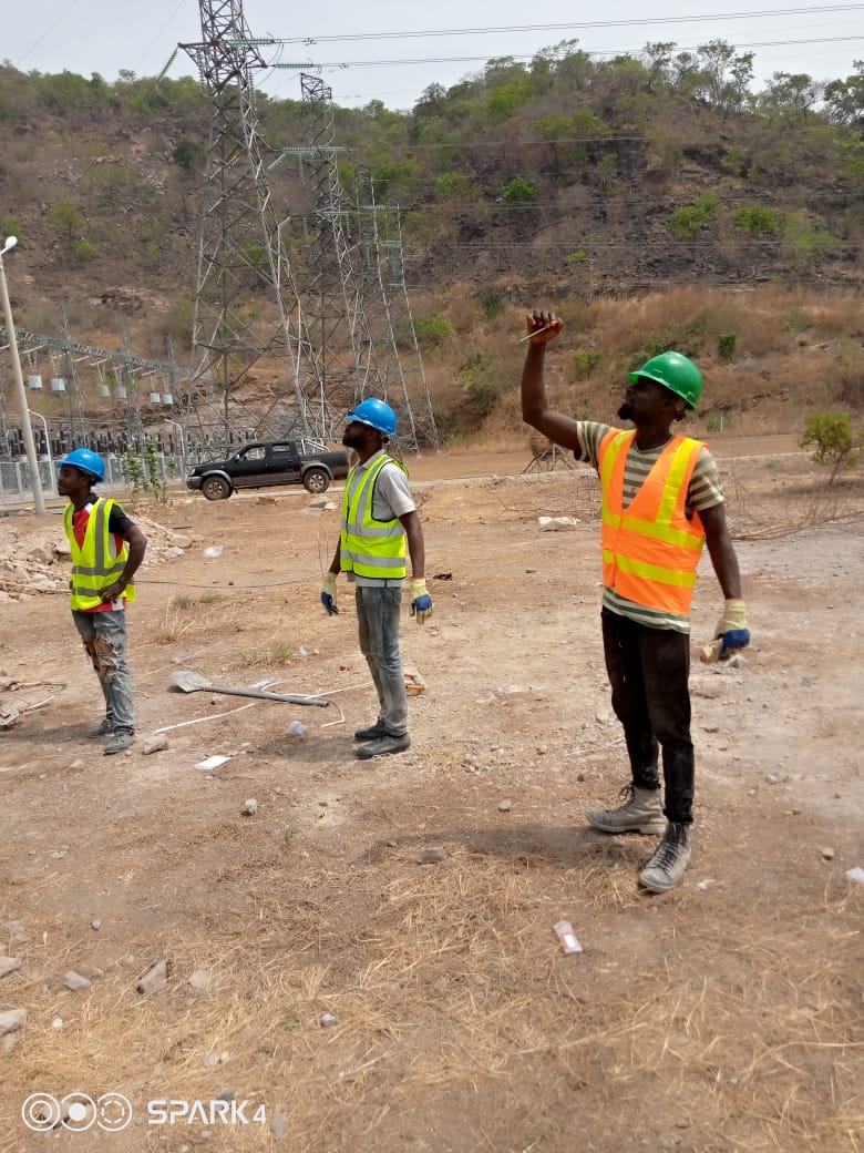 ABES Power and Construction workers